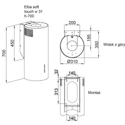 MAAN ELBA WPB 731 WHITE HOOD