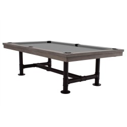 Billiard Table, Pool, Rasson Bedford, grey, 8 ft., Simonis 760 grey