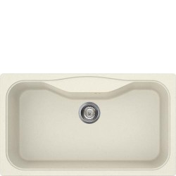 Valamu Smeg Classic, 86 cm, pealt paigaldatav, käsitsi, graniit, kreem