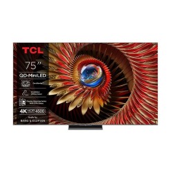 TCL 75C8K TV 190.5 cm (75") 4K Ultra HD Smart TV Wi-Fi 4500 cd/m² Black