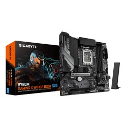 Mainboard|GIGABYTE|B760M G X WF6E GEN5|Intel B760|LGA 1700|micro ATX|RAM DDR5-SDRAM|4xSlots|Wi-Fi Yes|Bluetooth Yes|2xNumber of 