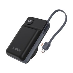 Väline aku Power Bank Choetech B696 15W Magsafe 20000mAh must