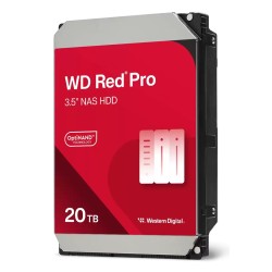 Western Digital Red Pro WD202KFGX internal hard drive 20 TB 7200 RPM 512 MB 3.5" Serial ATA III