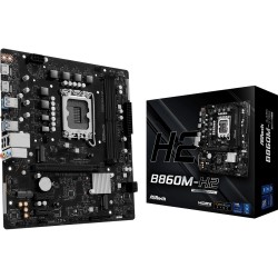 Mainboard|ASROCK|Intel B860 Express|LGA1851|Micro-ATX|Memory DDR5|Memory slots 2|B860M-H2
