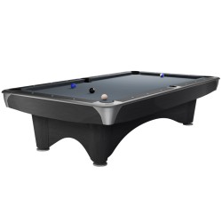 Billiard Table, Pool, Dynamic III, 9 ft., Grey, Simonis 860 shark grey