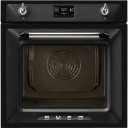 Ahi Smeg Victoria, 68 l, A, aurufunktsiooniga, pürolüüs, must/rv-teras