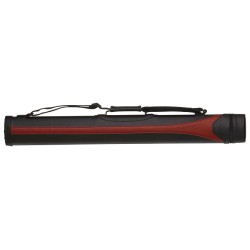 Billiard Cue Hard Case Style SY-2, red-black, 2/2, 85cm