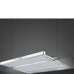 Õhupuhastaja Smeg, integreeritav, teleskoop, 90 cm, 315 m3/h, 67 dB, rv teras