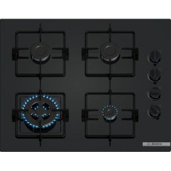 Pliidiplaat Bosch, 4 x gaas, 59 cm, must