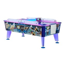 Commercial Airhockey Arctic, 238x128x81 cm, blue-white, for commercial use, Without Coin Validator