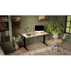 Desk with electric height...