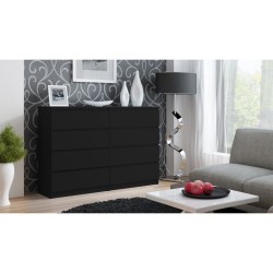 Topeshop M8 140 CZERŃ chest...