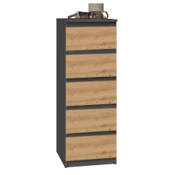 Topeshop W5 ANT/ART KPL chest of drawers