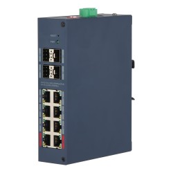 Switch|DAHUA|CHS4412-8GT-125|Switch type Managed|Switch layer L2|Form factor Desktop|8xRJ-45 ports|RJ-45 Ports Type Gigabit Ethe