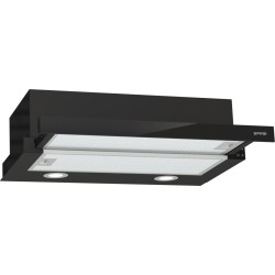 Gorenje TH62E4BG Semi built-in (pull out) Black 450 m³/h