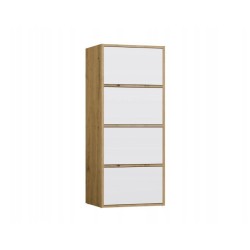 ALMA CHEST OF DRAWERS ARTISAN OAK/WHITE