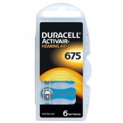 Duracell Hearing 675 (A675)...