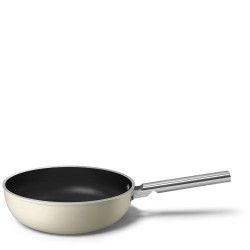 Woki pann Smeg, 30cm, kreem