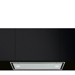 Õhupuhastaja Smeg Dolce Stil Novo, integreeritav, 72 cm, rv teras/valge