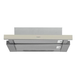 Õhupuhastaja Whirlpool, integreeritav, teleskoop, 60 cm, 304/125 m3/h, 62 dB, rv teras