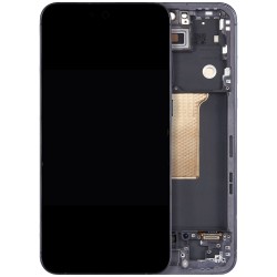 LCD ekraan Samsung A556 A55 5G puutetundliku ekraaniga must ORG