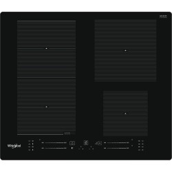 Pliidiplaat Whirlpool, 4 x induktsioon, flexi tsoon, 59 cm, must