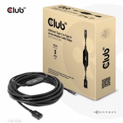 CABLE USB-C TO USB 10M/M/F...