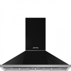 Õhupuhastaja Smeg Portofino, seina, 120 cm, must